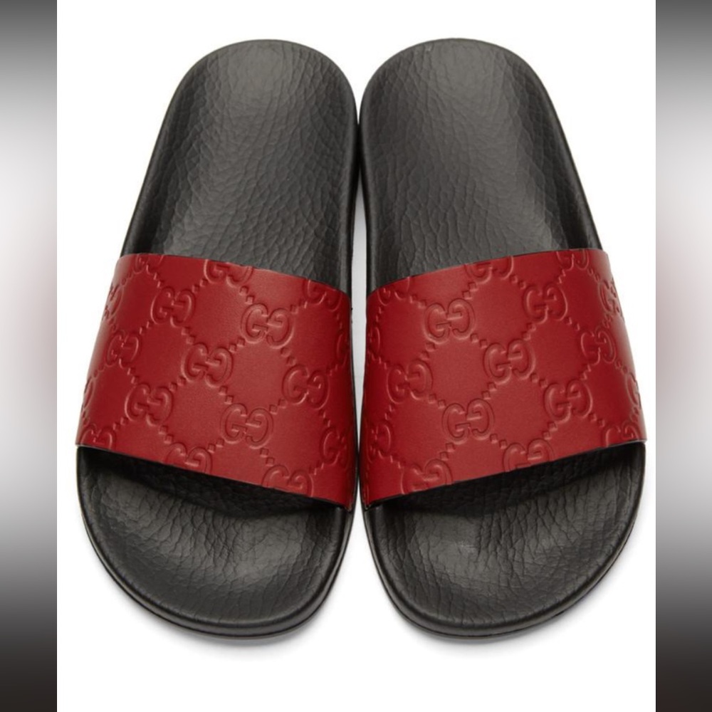 Authentic Gucci Slides - Picture 2 of 3
